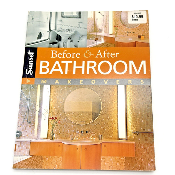 Home Kitchen Bathroom Decorating Makeover Books Before and After Sunset Lot of 2 - Picture 2 of 5